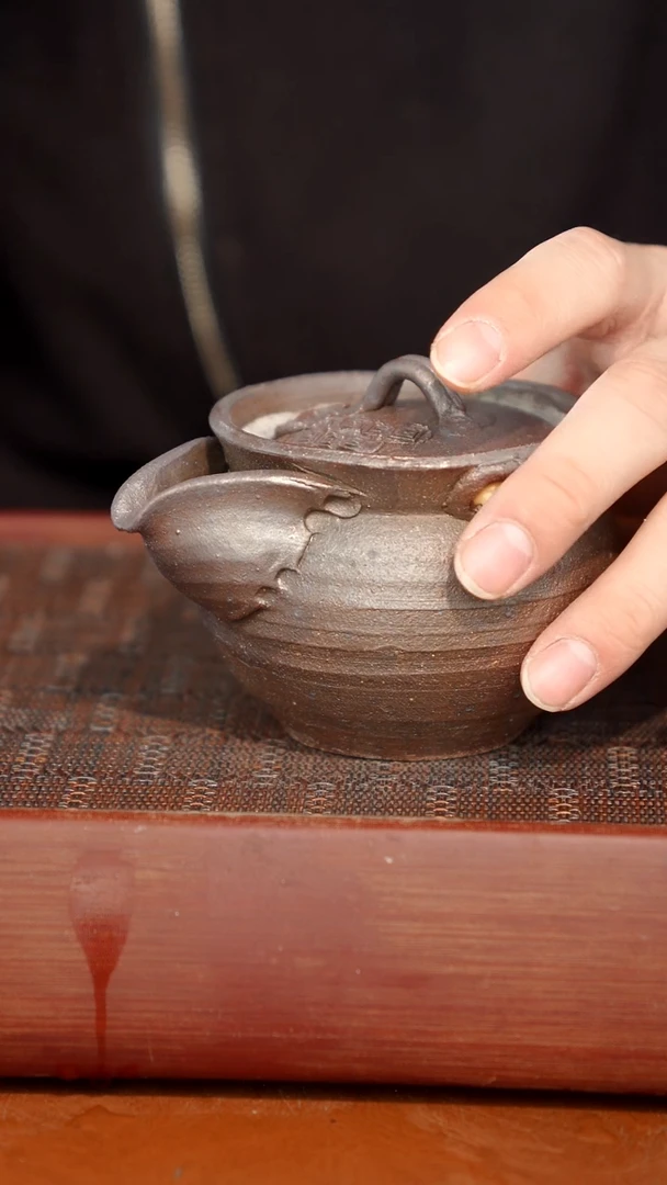 陶瓷奢瓷/瑞寅柴烧茶器（宝瓶）138