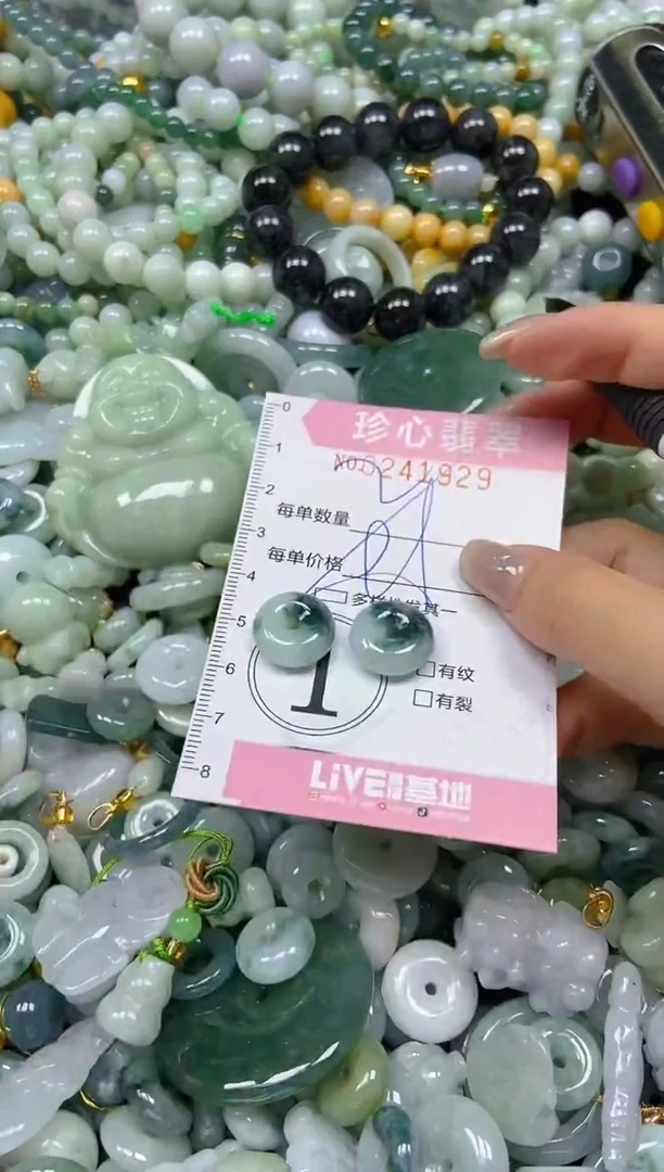 翡翠未镶嵌颈饰闪购0241929多样性发其一