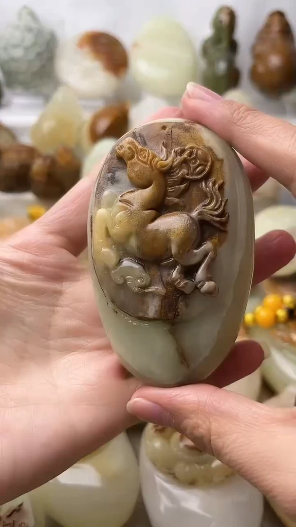 石材古青石棉纹正常不退换马微瑕