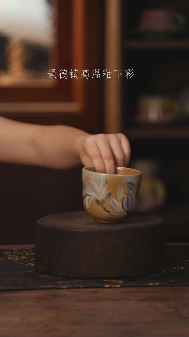 陶瓷景德镇高温釉下手绘陶瓷184
