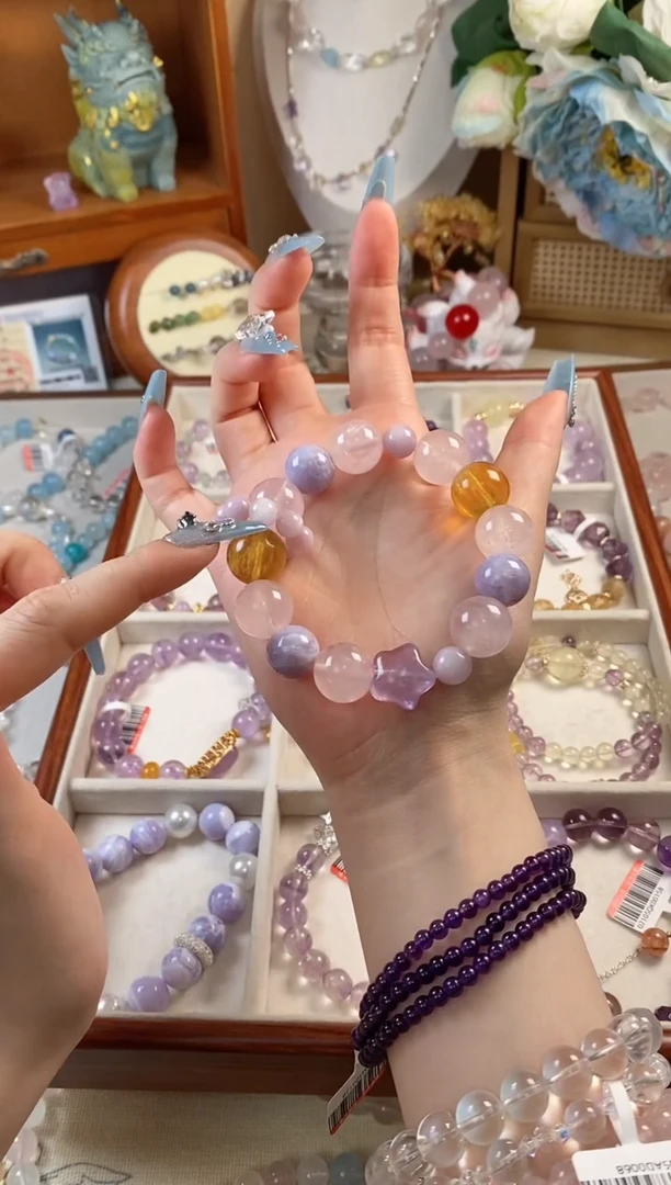 石英石铁合金紫玉奶盖