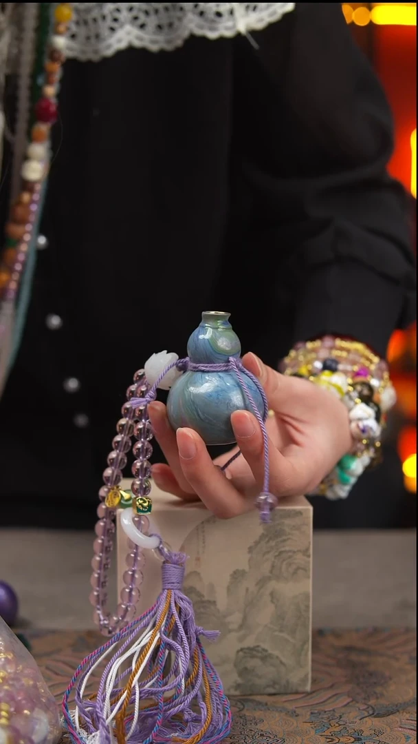 带礼盒玖澄文创漆艺葫芦国风配饰葫芦系列