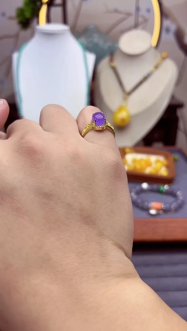 【闪购商品】翡翠耳饰14K金镶嵌j02```````