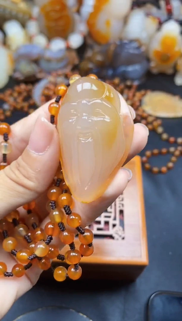 未镶嵌1玛瑙/玉髓木**刻ll