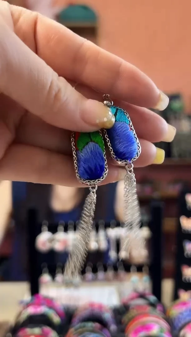 织绣艺枝独绣老绣饰品140