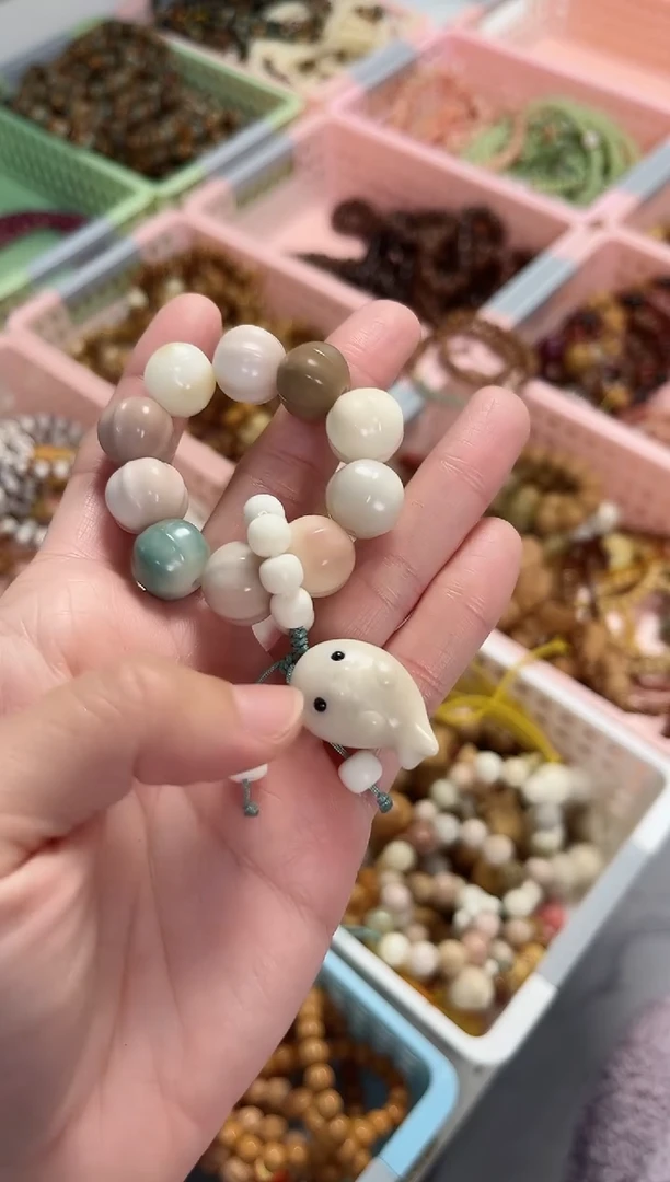 【闪购商品】菩提根/象牙果手串菩提根鲨鱼背手捻