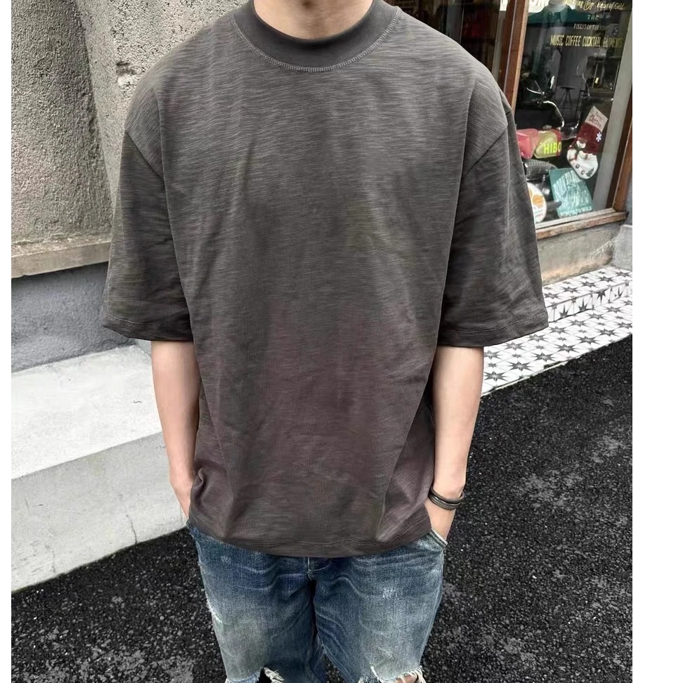 【310G竹节纱】探险家系列短袖T恤 美式宽松竹节棉上衣时尚男女情侣