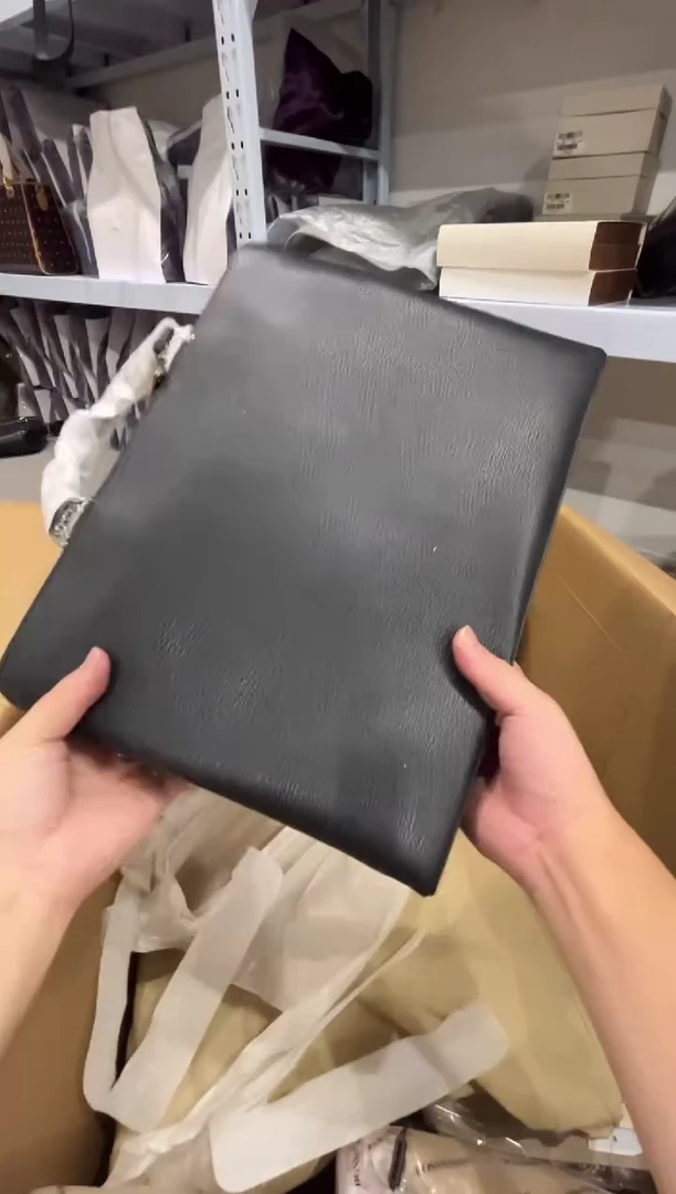 头层牛皮583编码 商场品牌尾货男包