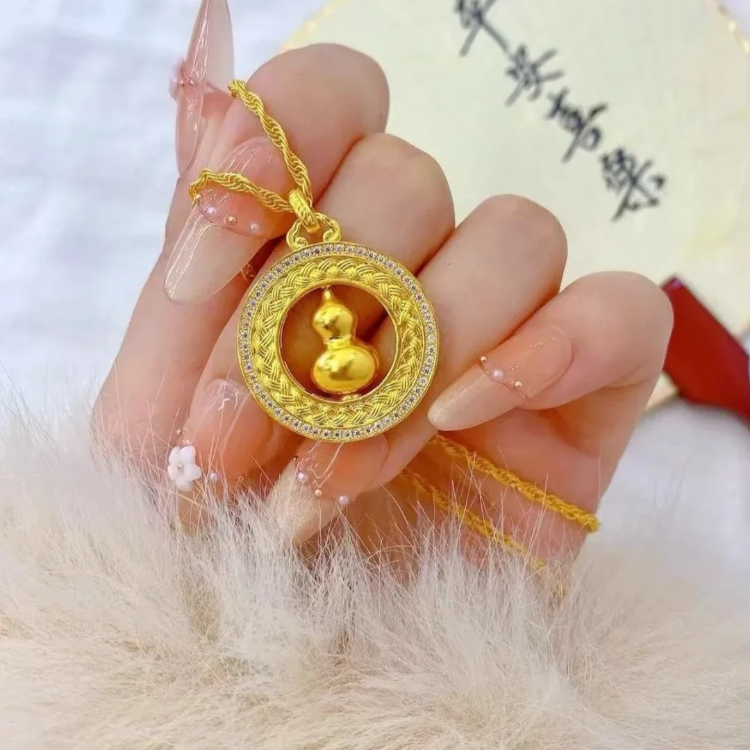 金满地【谢谢专享】足金999 金麦穗葫芦 (赠编绳)  9.04 招财金宝