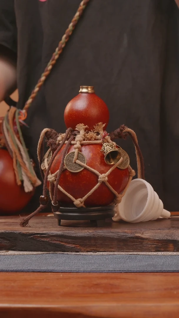 1726号精品大漆葫芦防腐防渗装水茶酒