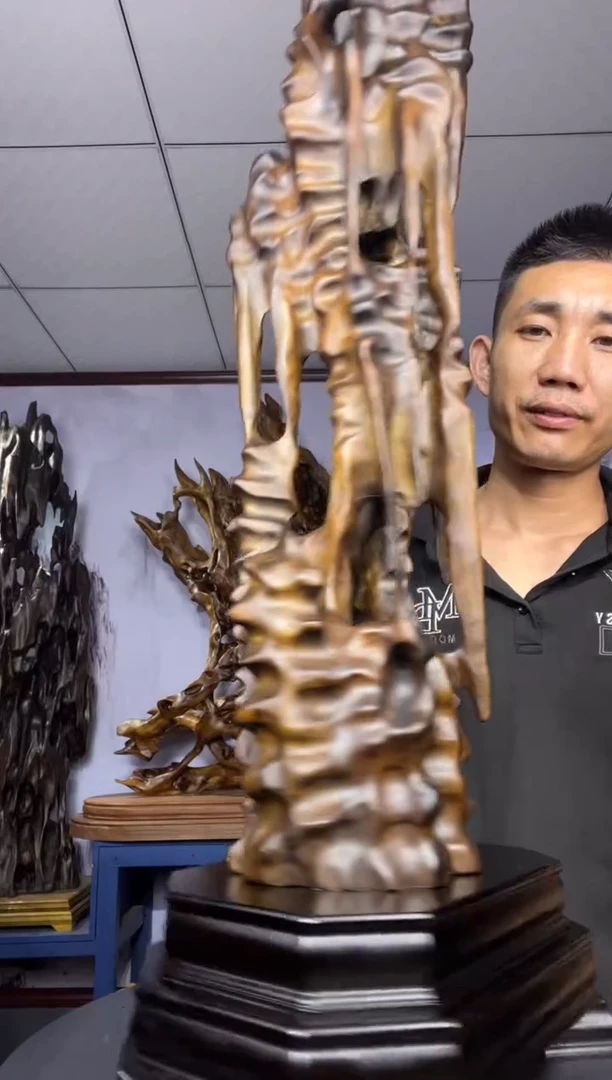 金丝楠木雕款用****6金丝楠木工艺品摆件