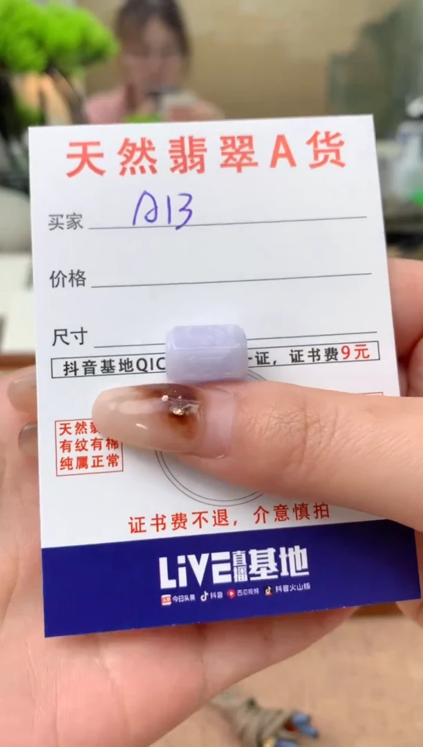 【闪购商品】翡翠颈饰未镶嵌天然A货翡翠挂件