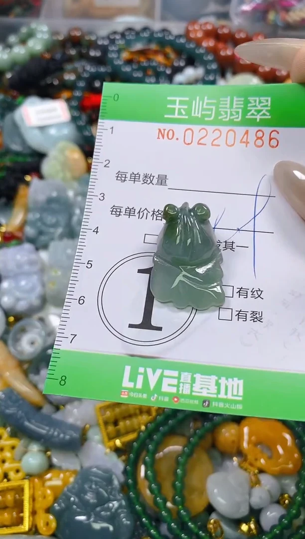 颈饰未镶嵌翡翠闪购0220486