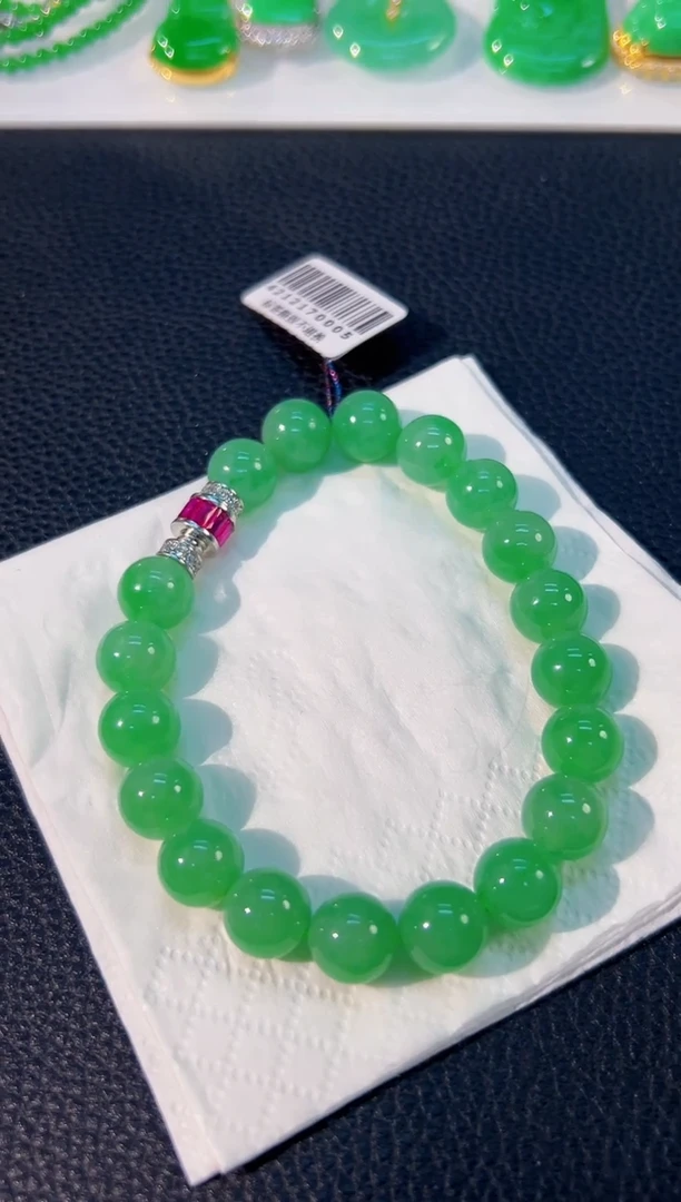 颈饰未镶嵌翡翠 缅料A货/支持复检/一件