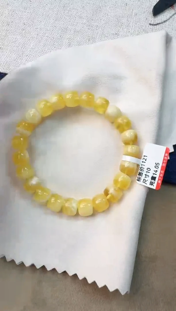 未镶嵌琥珀手串 蜜蜡手串