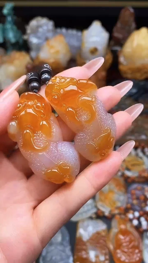 玛瑙/玉髓颈饰未镶嵌dd