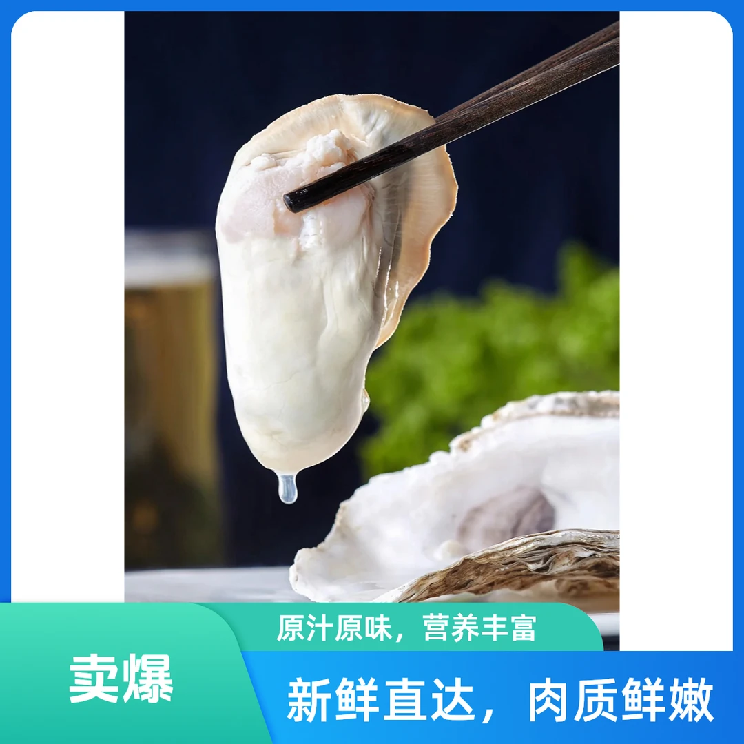 新鲜乳山生蚝5+