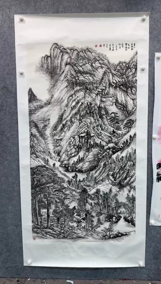 【闪购商品】国画pmb不二轩旗舰店国画LJA4