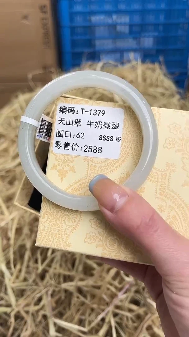 未镶嵌手镯石英质玉T-1379