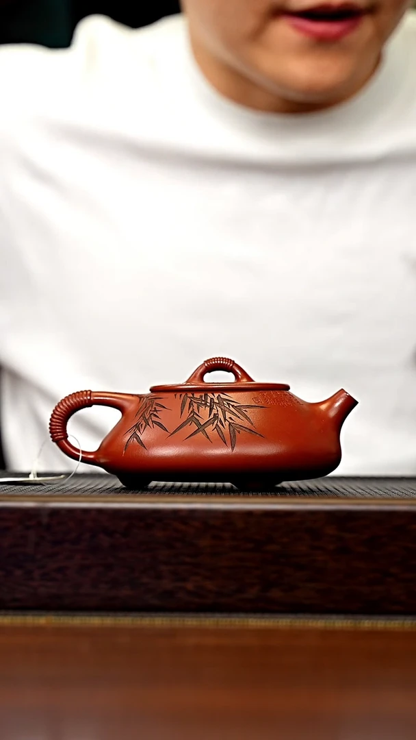 茶壶紫砂宜兴原矿 手工 紫砂壶容量260CC