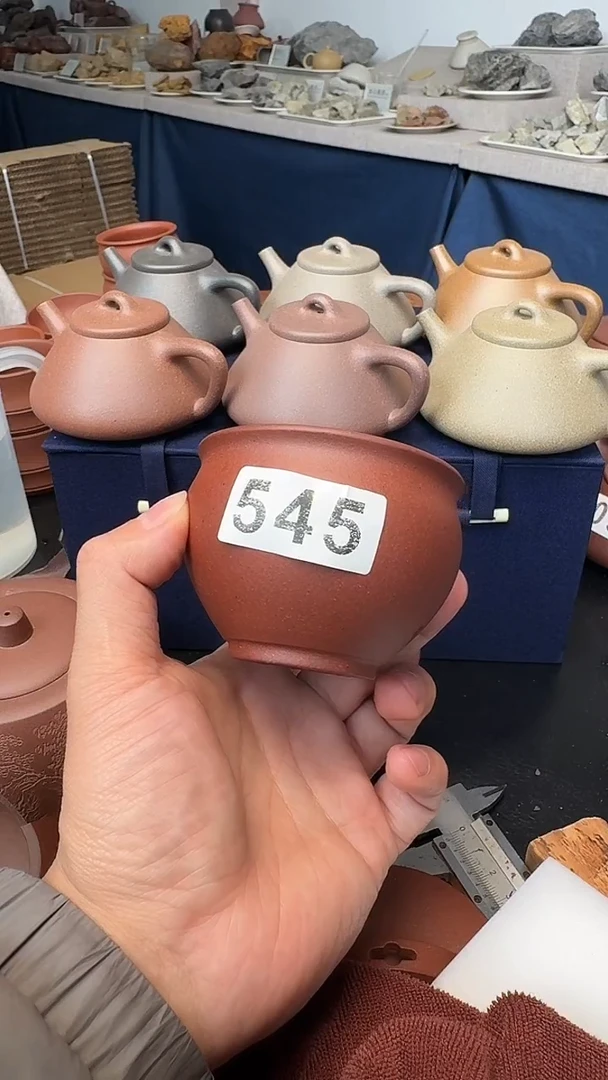 茶壶紫砂j*m红清水圆融杯