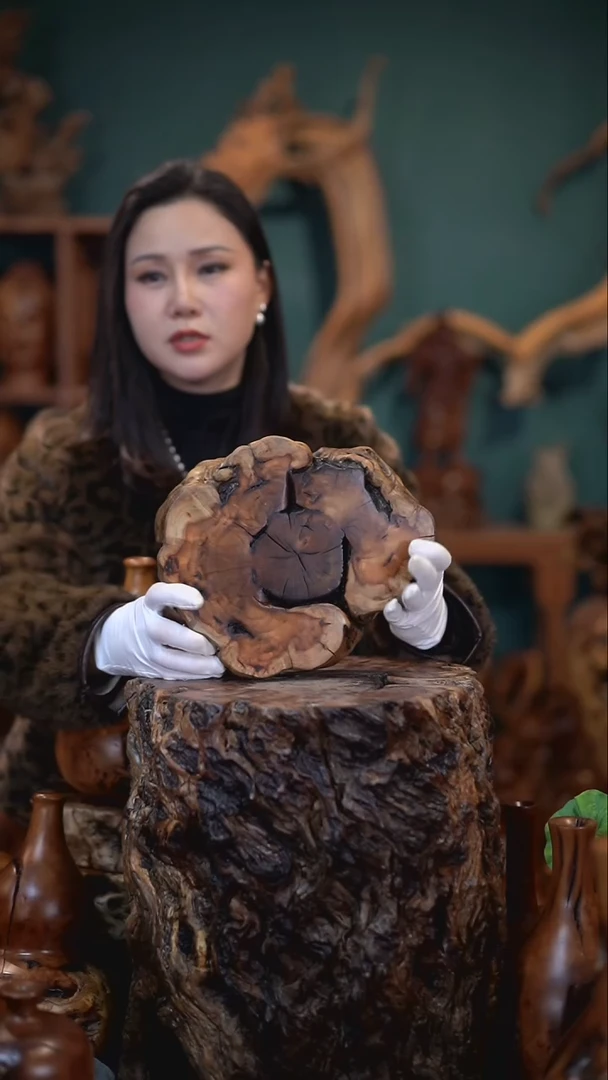 【闪购商品】枣木雷击枣木底座