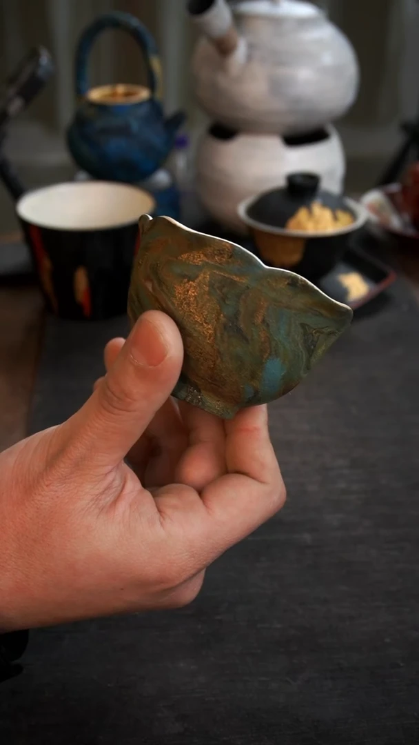 【闪购商品】其他微瑕大漆杯819小康茶器