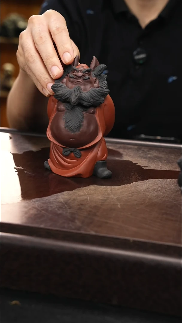 紫砂茶宠紫砂钟馗