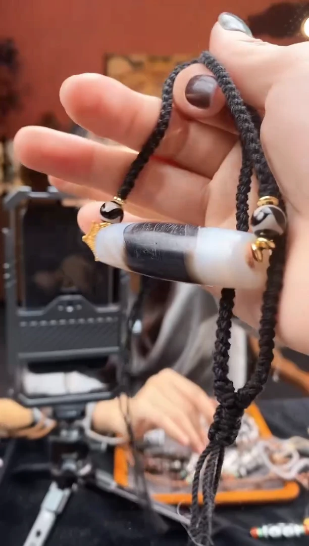 【闪购商品】玛瑙/玉髓127银S925镀金镶嵌0205-