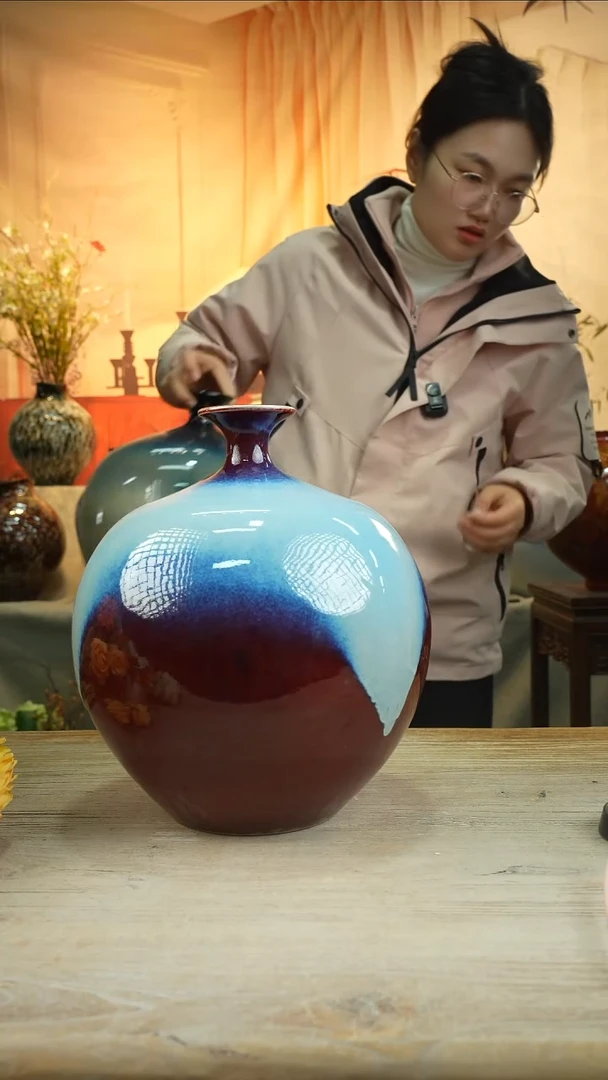 高33口7陶瓷花器