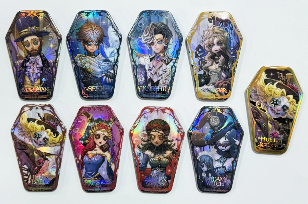 【官方正版】第五人格魔幻魅影系列吧唧透卡镭射票立牌(官谷)