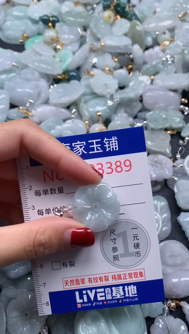 颈饰未镶嵌翡翠3389