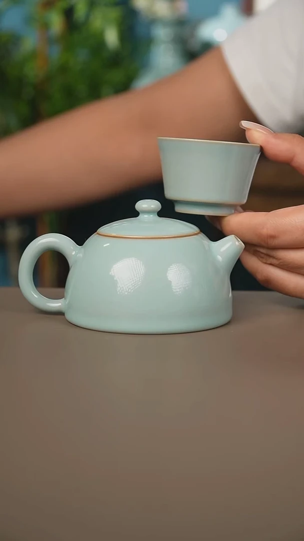赵老师半月壶加杯微暇