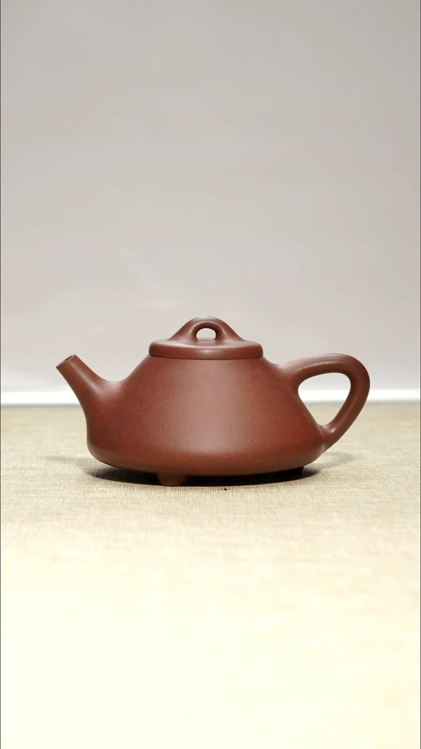 茶壶底槽青子冶石瓢160毫升瑕疵壶