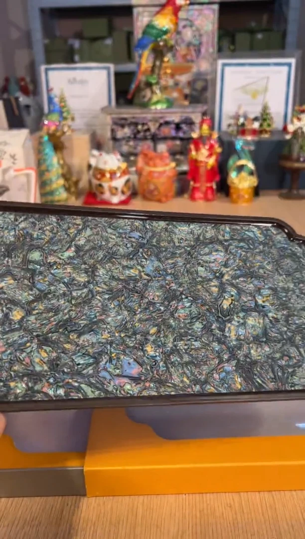 【闪购商品】杯46蓝色螺钿壶承