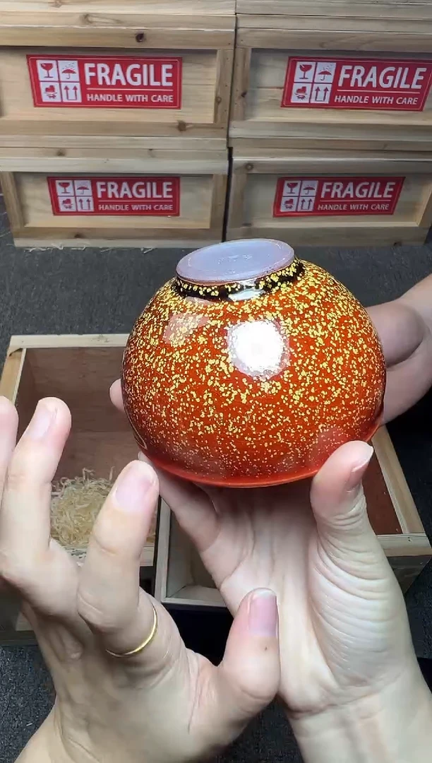 茶盏锦上花 建窑建盏主人杯