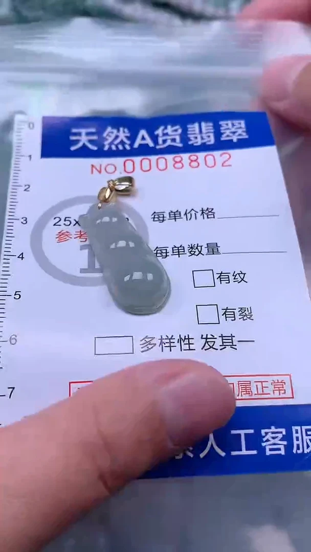 吊坠(赠链)未镶嵌翡翠1