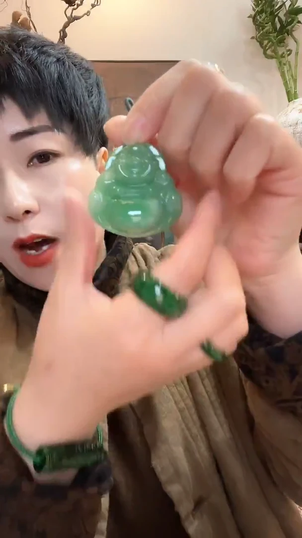 吊坠(赠链)合金翡翠136
