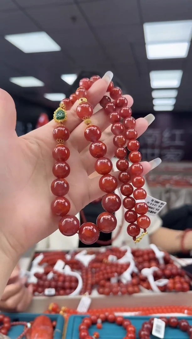 未镶嵌珠串南红玛瑙多样发其一/210958684