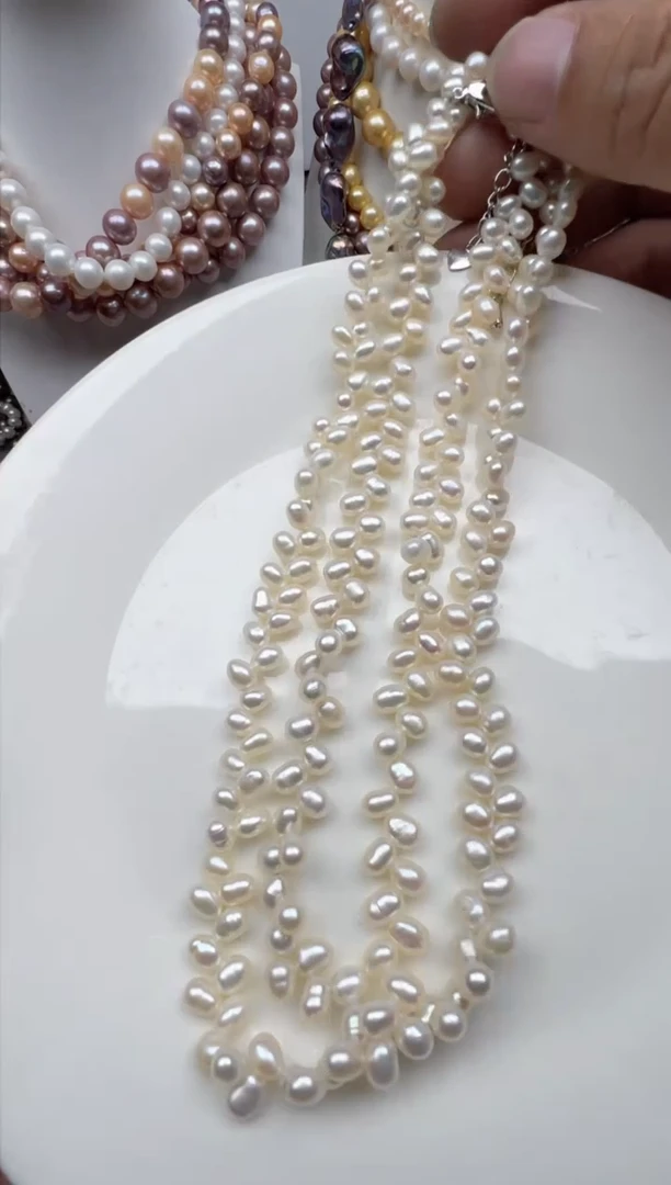 【闪购商品】淡水珍珠颈饰未镶嵌1