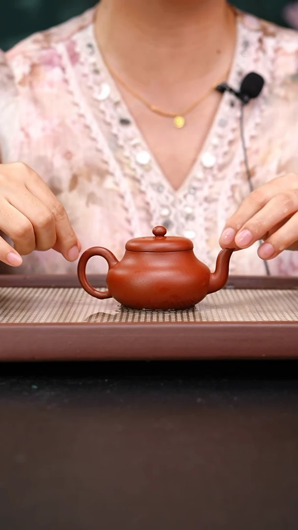 茶壶紫砂小煤窑朱泥君德130