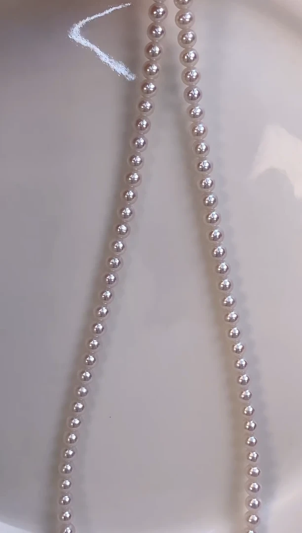 项链14K金镶嵌淡水珍珠4