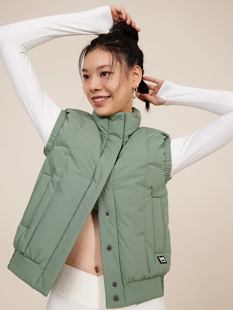 瑞士SN 女式立领羽绒马甲SWA02130929