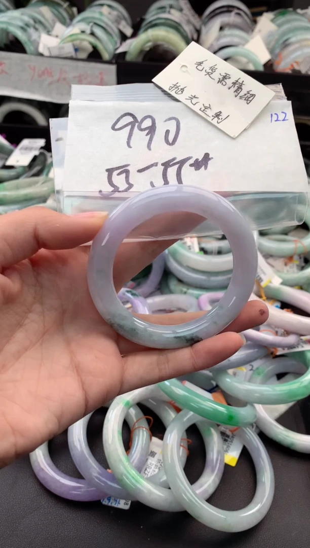 【闪购商品】定制翡翠未镶嵌毛货需精细抛光+多人