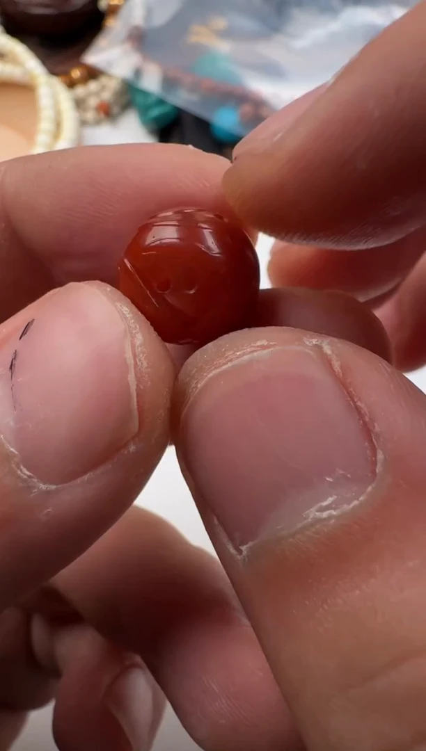 南红玛瑙未镶嵌珠宝半成品南红配饰