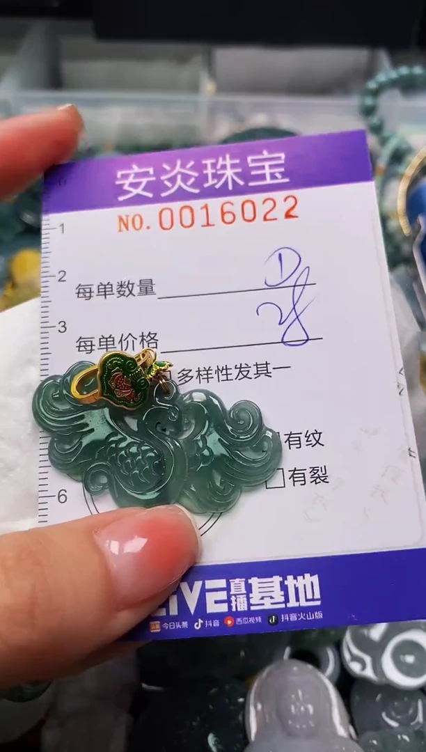 颈饰未镶嵌翡翠闪购0016022