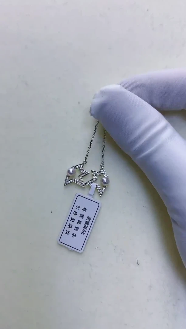 【闪购商品】海水珍珠商品银S925镶嵌设计款耳线