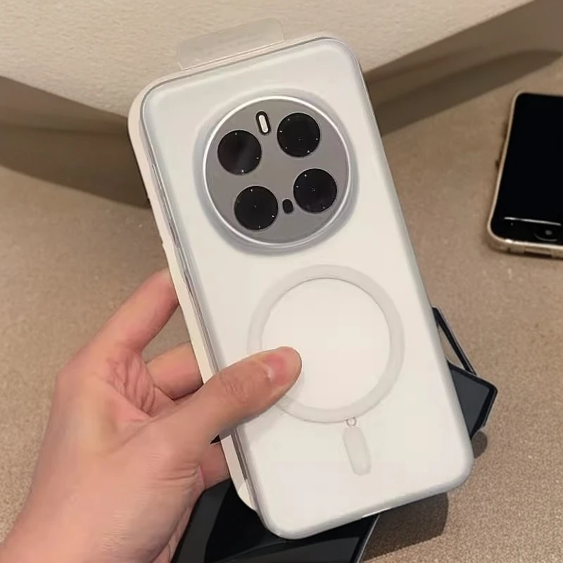 肤感磁吸适用荣耀magic8pro手机壳磨砂超薄魔术magic7pro简约防摔