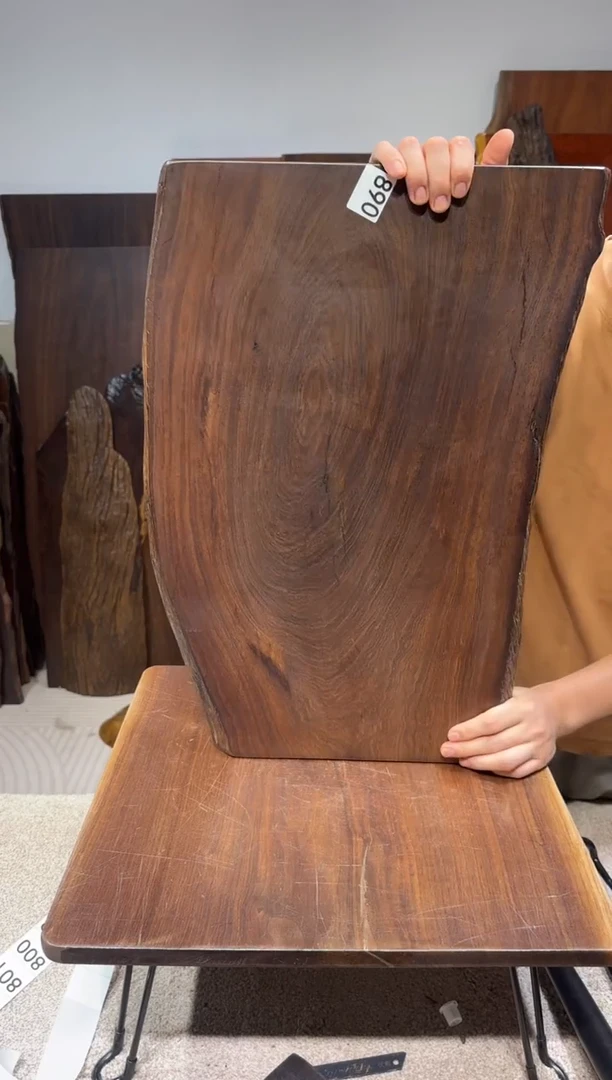风车木（黑檀木）尺寸60*39*2.6编号890