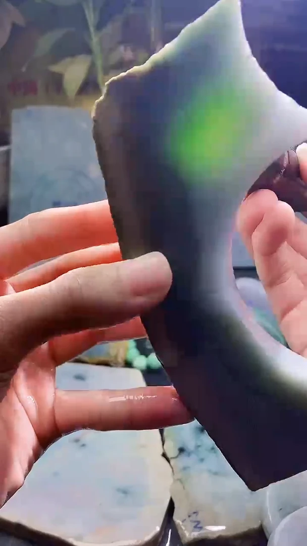 未镶嵌挂件翡翠小雨298